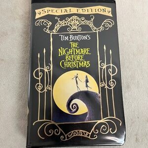 The Nightmare Before Christmas VHS Special Edition Clamshell